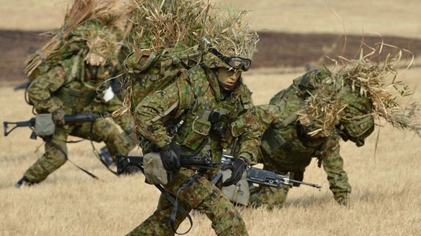 Ćwiczenia Japońskich Sił Samoobrony