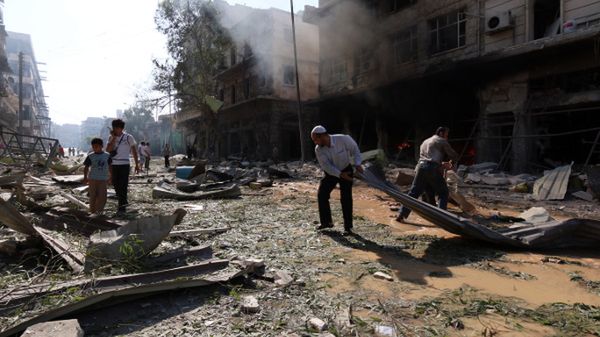 Aleppo - syryjskie miasto zniszczone walkami