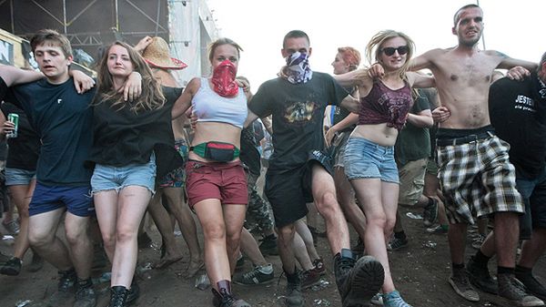 Uczestnicy XX Przystanku Woodstock