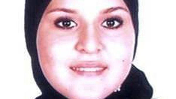 Jedna z zatrzymanych kobiet, której zdjęcie upubliczniło hiszpańskie MSW