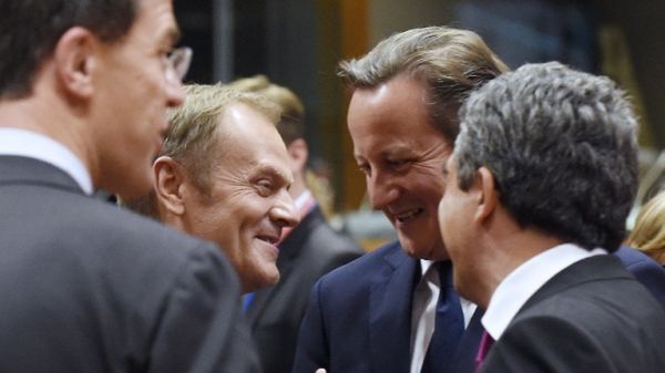 Donald Tusk i David Cameron