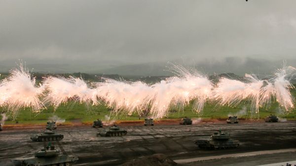 Manewry japońskich sił