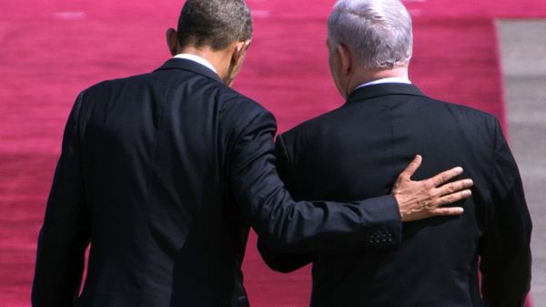Prezydent USA Barack Obama i premier Izraela Benjamin Netanjahu