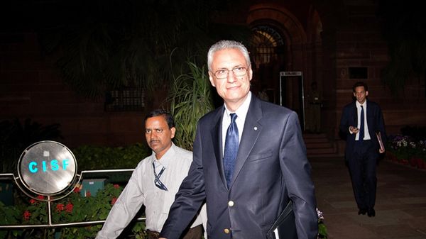 Włoski ambasador w Indiach Daniele Mancini