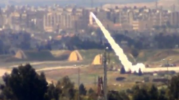 Ostrzał prowadzony przez siły rządowe, Damaszek