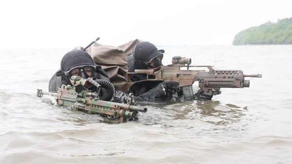 Żołnierze jednostki specjalnej Formoza