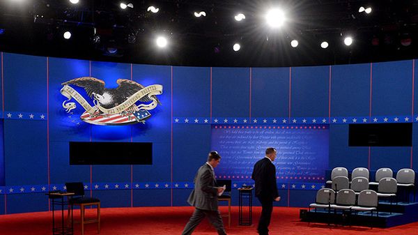 Ostatnie przygotowania do drugiej debaty Mitta Romneya i Baracka Obamy