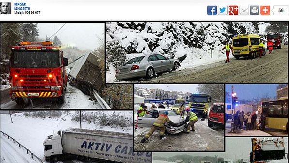 Polscy kierowcy znów blokują drogi w Norwegii