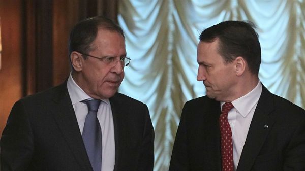 Radosław Sikorski i Siergiej Ławrow