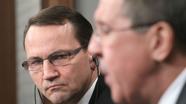 Radosław Sikorski i Siergiej Ławrow