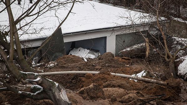 Osuwisko w Ostrowcu Świętokrzyskim