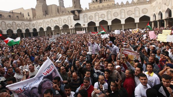 Demonstracja w Kairze