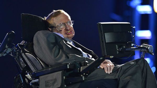 Brytyjski astrofizyk Stephen Hawking