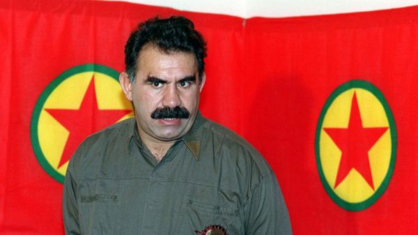 Abdullah Ocalan - lider PKK (zdjęcie wykonano na wolności w 1993 roku)