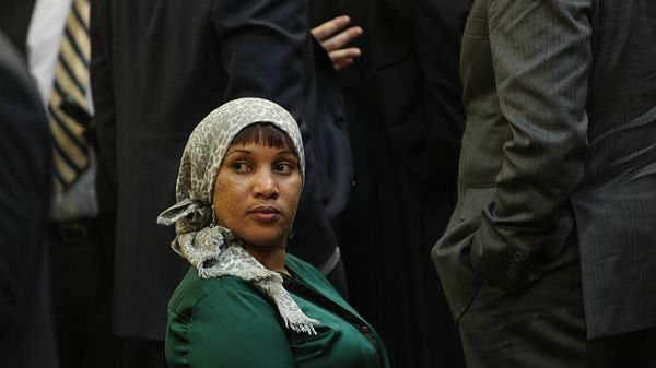 Nafissatou Diallo na sali sądowej