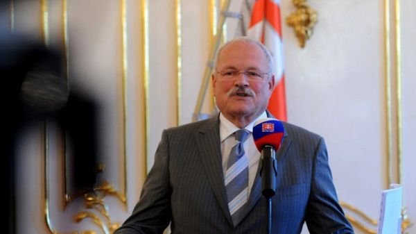 Prezydent Słowacji Ivan Gaszparovicz