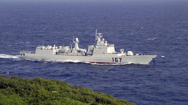 Chiński niszczyciel "Shenzhen"