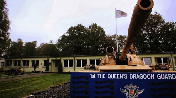 Brytyjska baza w Osnabrueck (2007 rok). Obiekt zlikwidowano w 2009 roku