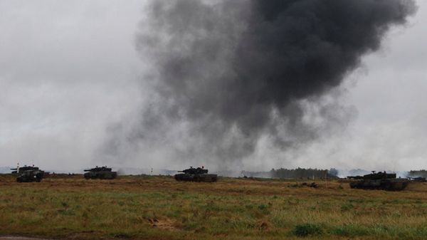 Manewry na poligonie w Drawsku Pomorskim