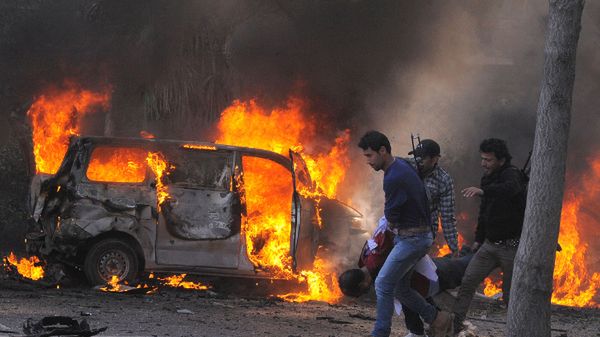 W Damaszku eksplodował samochód pułapka