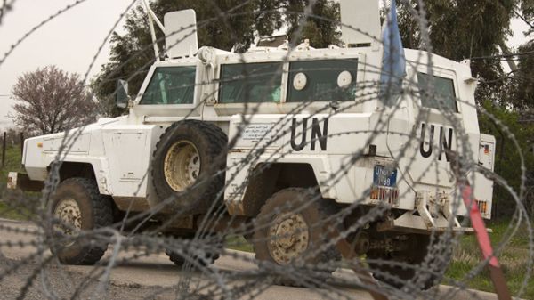 siły pokojowe ONZ mają strzec strefy buforowej na Wzgórzach Golan