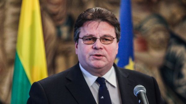 Minister spraw zagranicznych Litwy Linas Linkeviczius