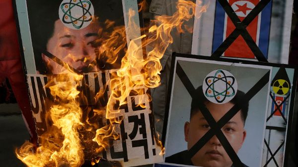 Protest w Seulu przeciw próbie jądrowej Korei Płn.