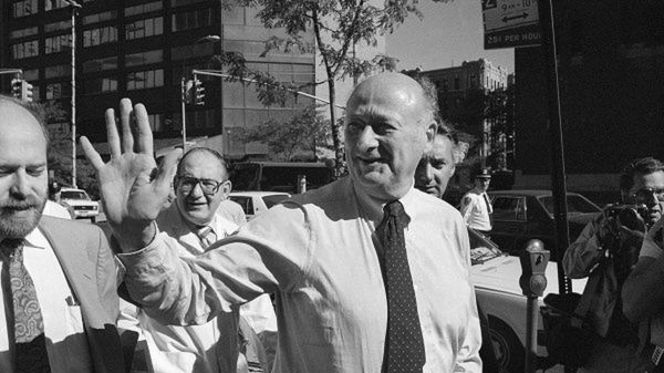 Edward Koch w 1987 r.