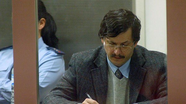 Marc Dutroux podczas rozprawy (zdj. arch.)