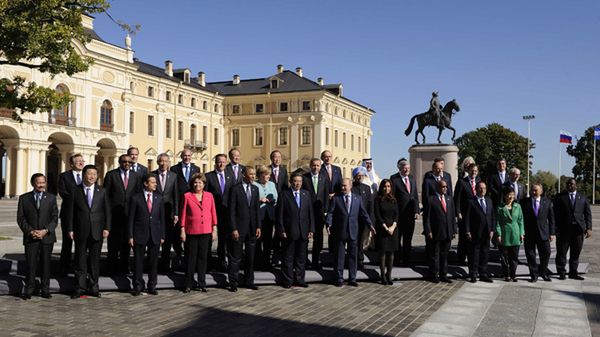 Światowi liderzy na szczycie G20