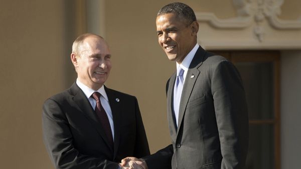 Władimir Putin i Barack Obama na szczycie G20