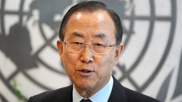 Ban Ki-Moon, sekretarz generalny ONZ