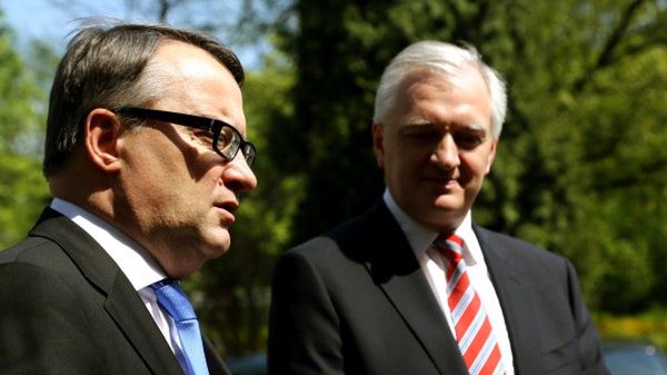 Marek Biernacki i Jarosław Gowin