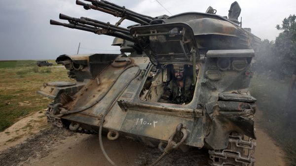 Syryjskie siły w Zachodniej Dumaynie