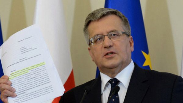 Prezydent Bronisław Komorowski