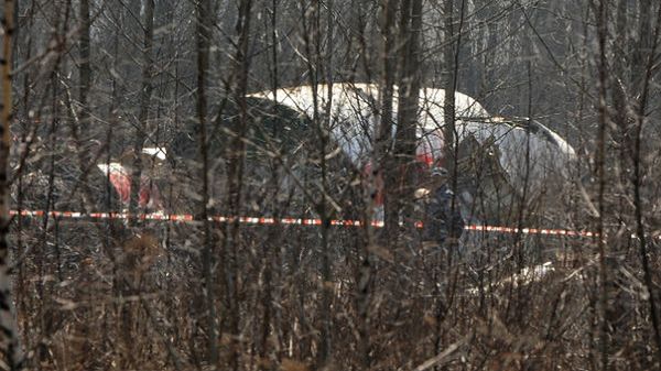 Szczątki Tu-154M (zdj. arch.)