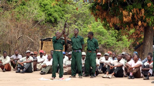 Członkowie partyzantki RENAMO