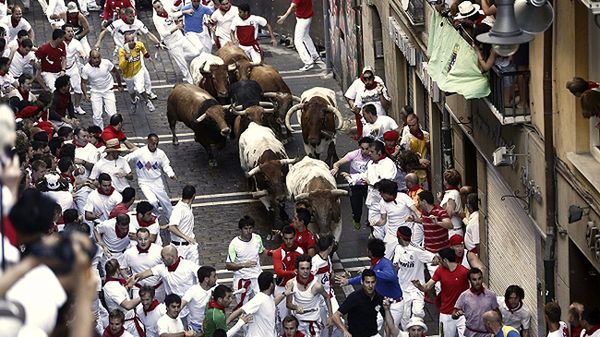 Gonitwa w Pampelunie