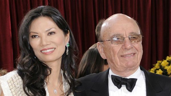 Rupert Murdoch z Wendi Deng