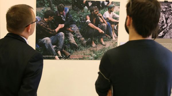 Wystawa "Srebrenickie inferno"