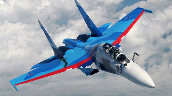 Rosyjski myśliwiec Su-30