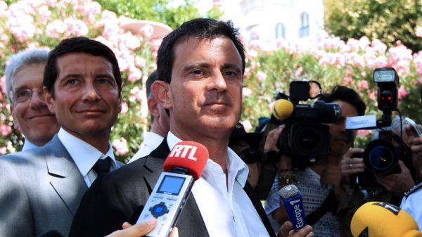 Minister spraw wewnętrznych Francji Manuel Valls