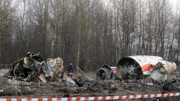 Miejsce katastrofy prezydenckiego tupolewa