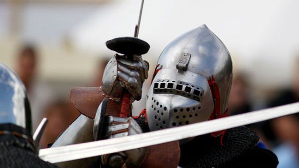 Turniej miecza długiego na grunwaldzkich polach