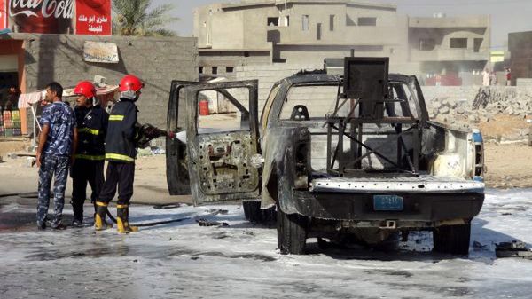 W Madaen eksplodowała przydrożna bomba