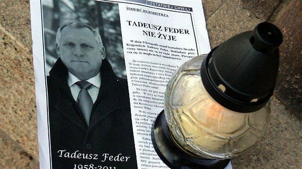 Burmistrz Tadeusz Feder