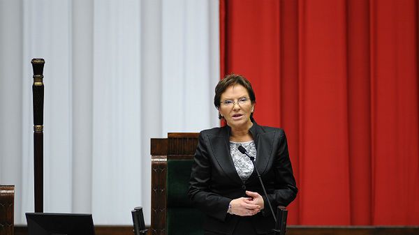 Marszałek sejmu Ewa Kopacz