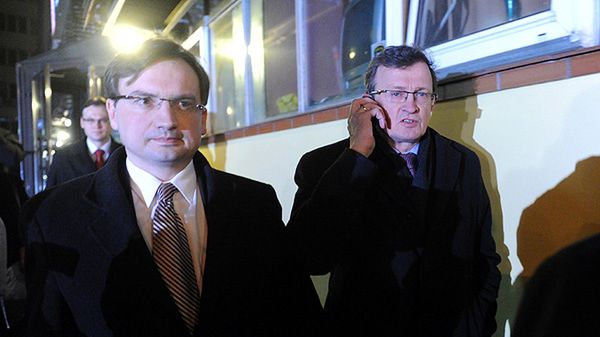 Zbigniew Ziobro i Tadeusz Cymański