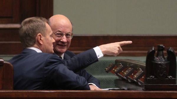 Donald Tusk i Jacek Rostowski