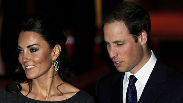 Książę William z żoną Kate